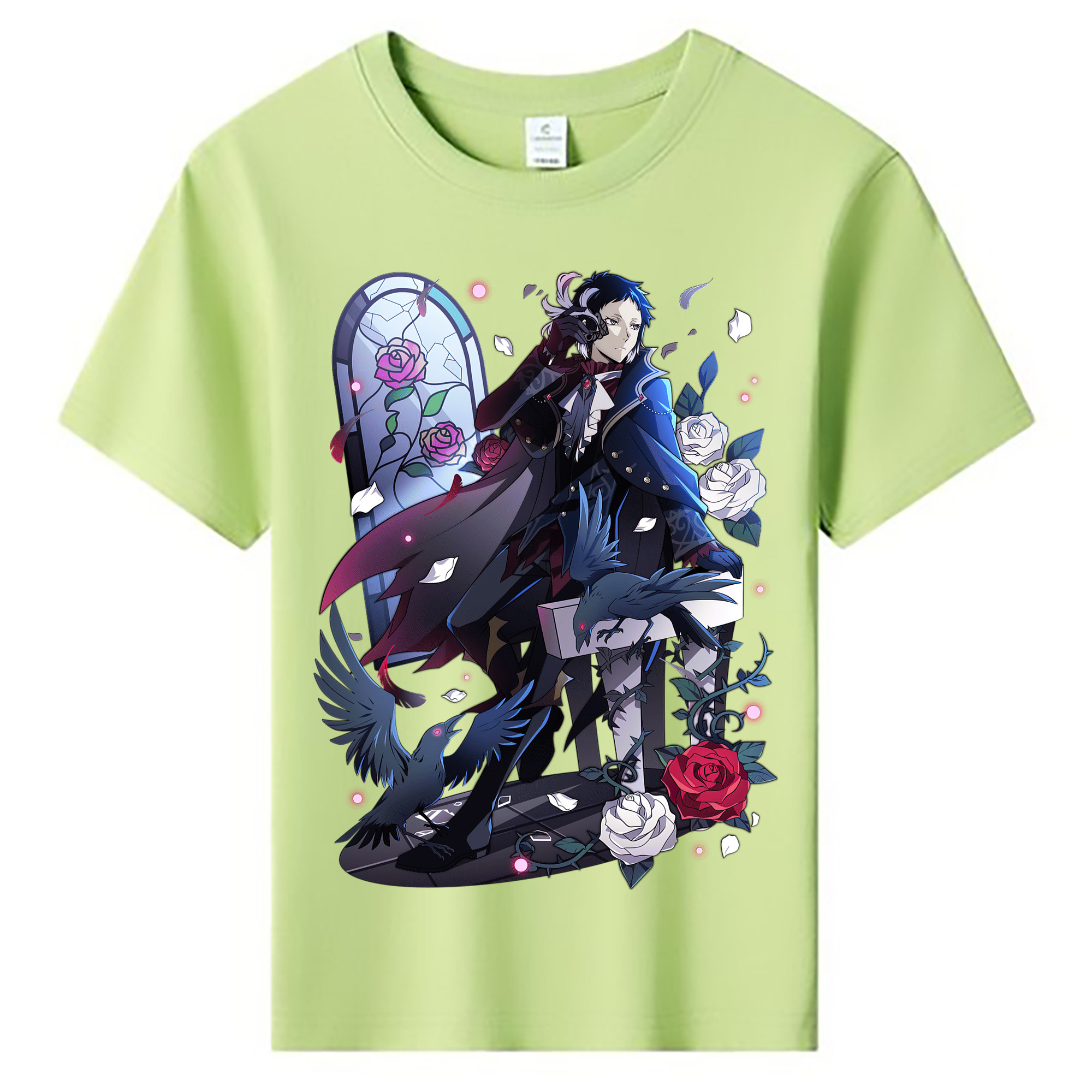 （画像用） 文豪ストレイドッグス Bungo Stray Dogs 綿100％キッズTシャツ（フロントプリント）